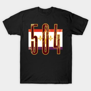 504 Flag Fire 1 T-Shirt